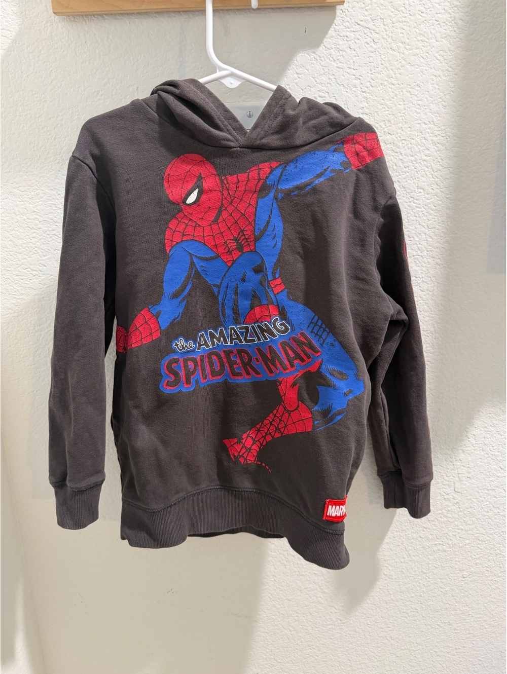 Cotton on Kids Spider-Man Graphic Hoodie size 5